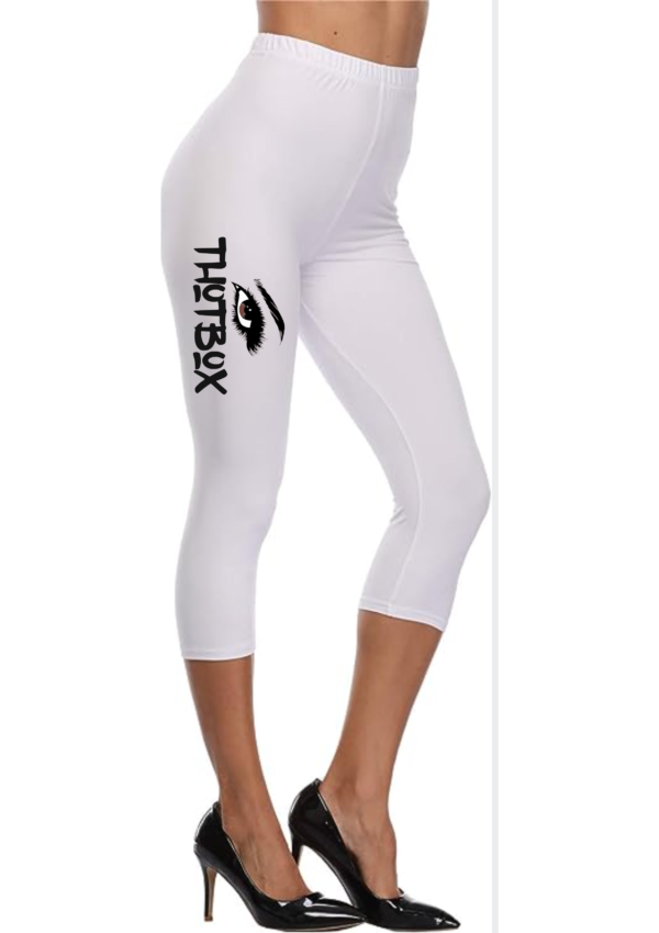 white leggings with just thotbox mockup