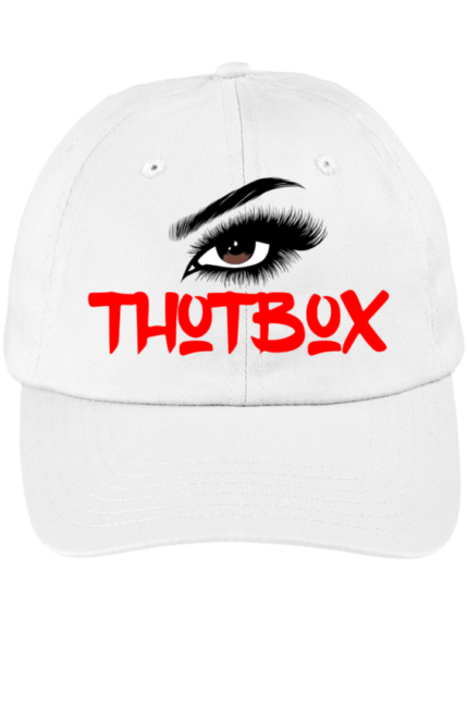 thotbox white hat mockup